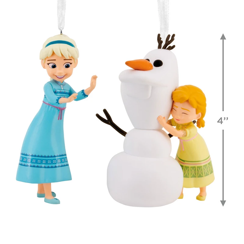 Disney Frozen Elsa, Anna and Olaf Hallmark Ornaments, Set of 2 for only USD 28.99 | Hallmark