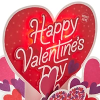 Hearts Musical 3D Pop-Up Valentine's Day Card With Light for only USD 9.99 | Hallmark