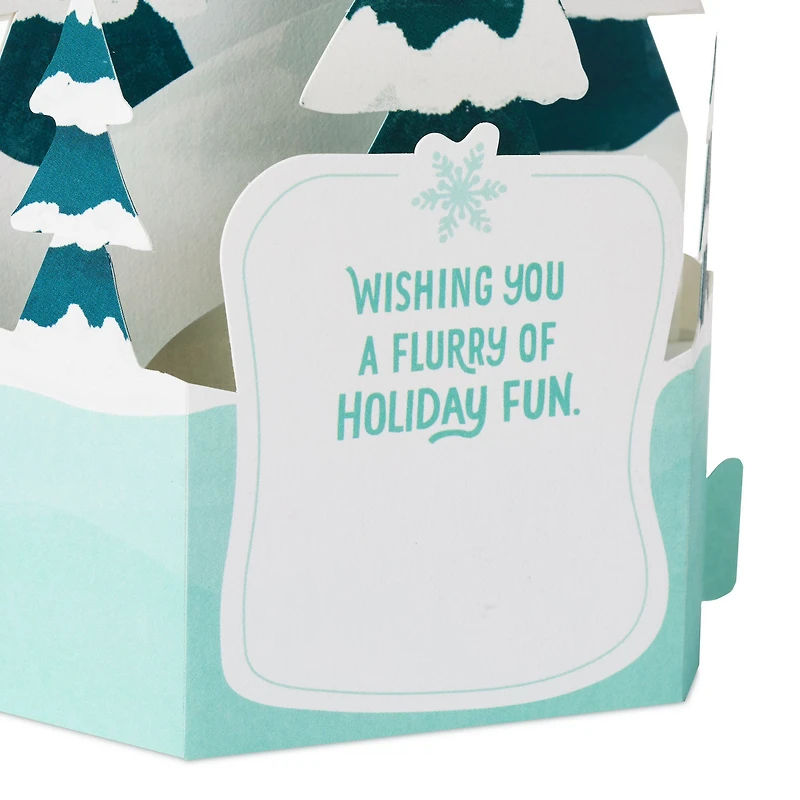 Let It Snow Pop-Up Christmas Card With Sound and Light for only USD 9.99 | Hallmark