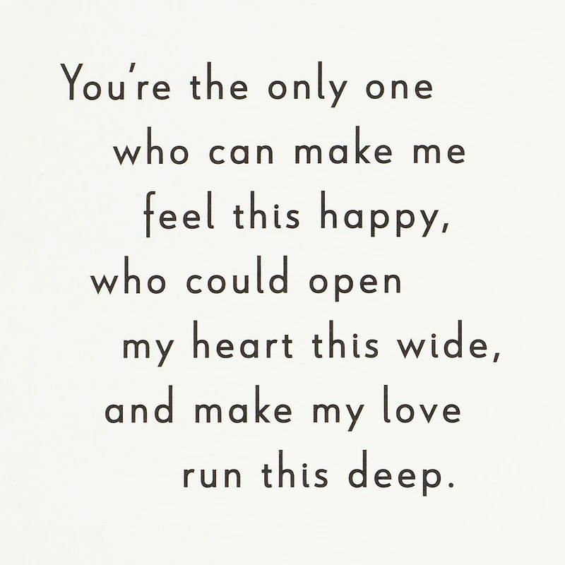 My One and Only Love Valentine's Day Card for Wife for only USD 5.99 | Hallmark