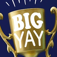 Big Yay Gold Trophy Congratulations Card for only USD 2.99 | Hallmark