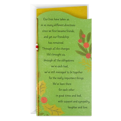 I Cherish Our Friendship Christmas Card for Friend for only USD 4.99 | Hallmark