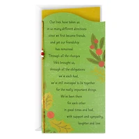 I Cherish Our Friendship Christmas Card for Friend for only USD 4.99 | Hallmark