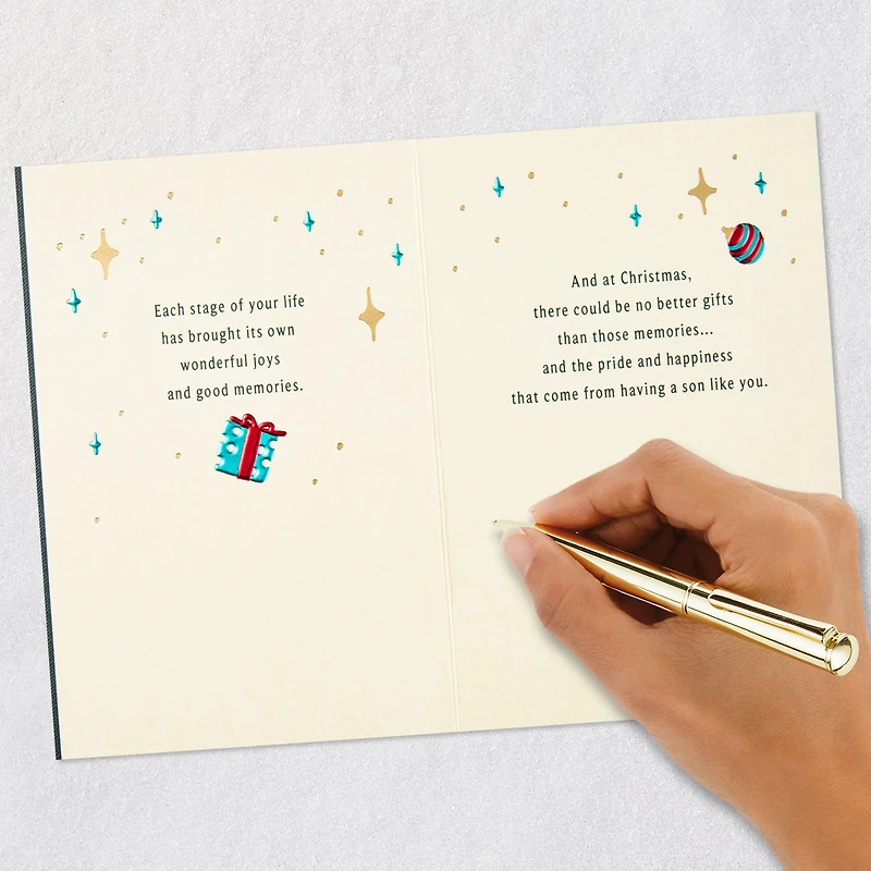 You're a Gift That Keeps Giving Christmas Card for Son for only USD 6.99 | Hallmark