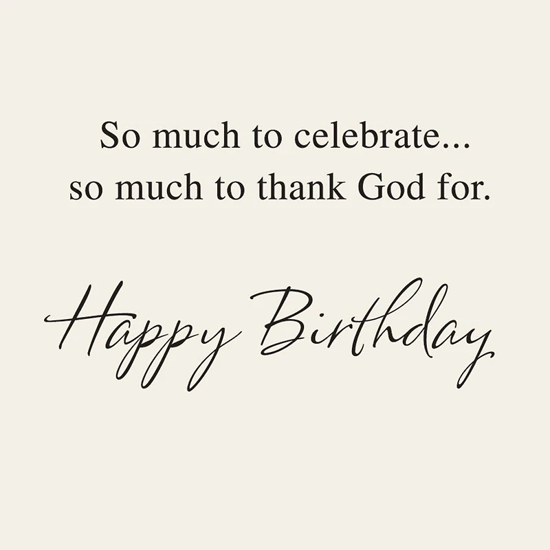 Celebrate Every Good Thing Religious Birthday Card for only USD 2.99 | Hallmark