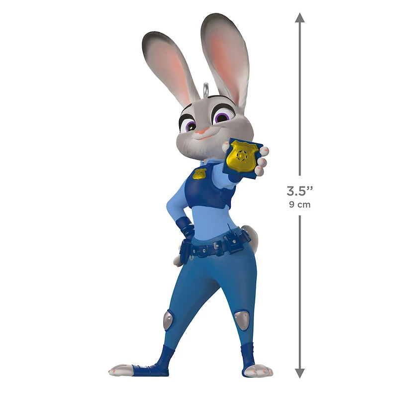 Disney Zootopia 10th Anniversary Officer Judy Hopps Ornament for only USD 23.99 | Hallmark