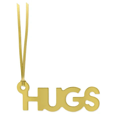 Gold "Hugs" Die-Cut Gift Trim for only USD 4.49 | Hallmark