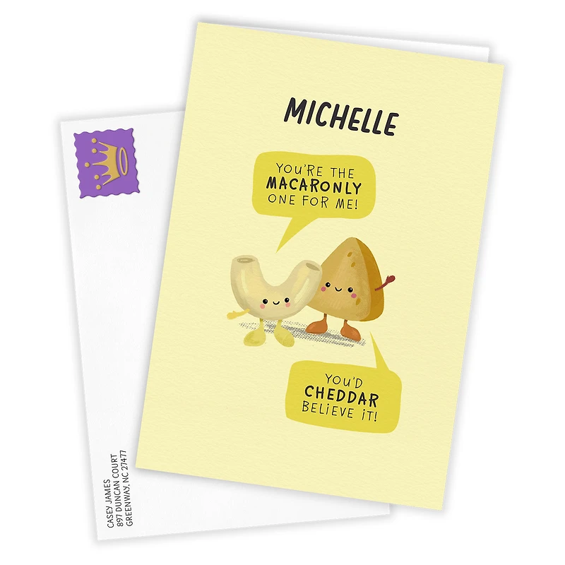 Mac and Cheese Custom Romantic Love Card for only USD 4.99 | Hallmark