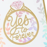 Yes to Forever Engagement Card for only USD 4.59 | Hallmark