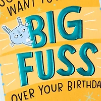 A Big Birthday Fuss Pop-Up Birthday Card for Like a Son for only USD 5.59 | Hallmark