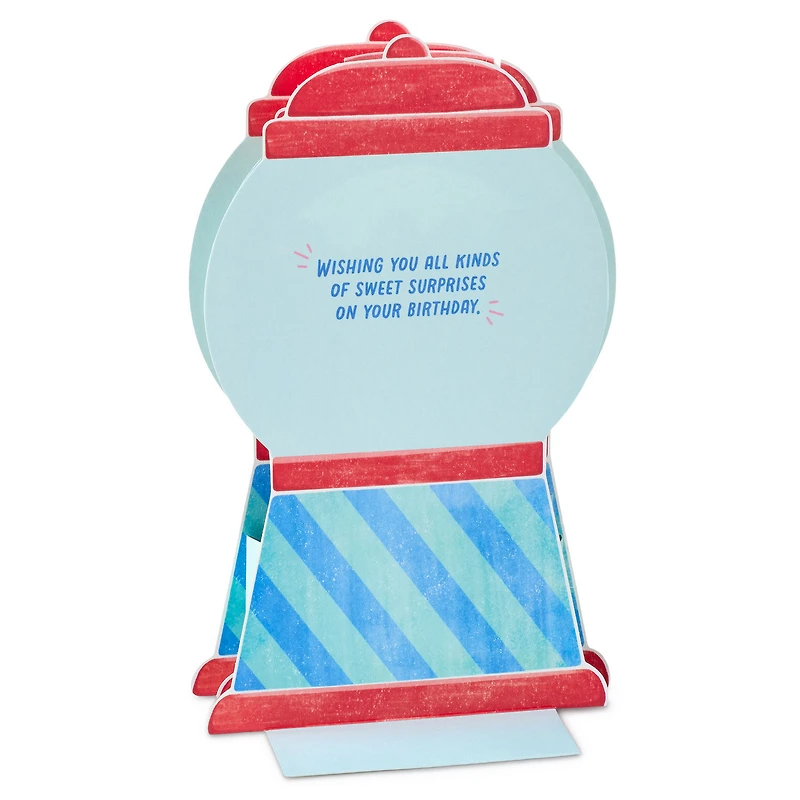 Sweet Surprises Gumball Machine Musical 3D Pop-Up Birthday Card for only USD 12.99 | Hallmark
