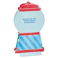Sweet Surprises Gumball Machine Musical 3D Pop-Up Birthday Card for only USD 12.99 | Hallmark