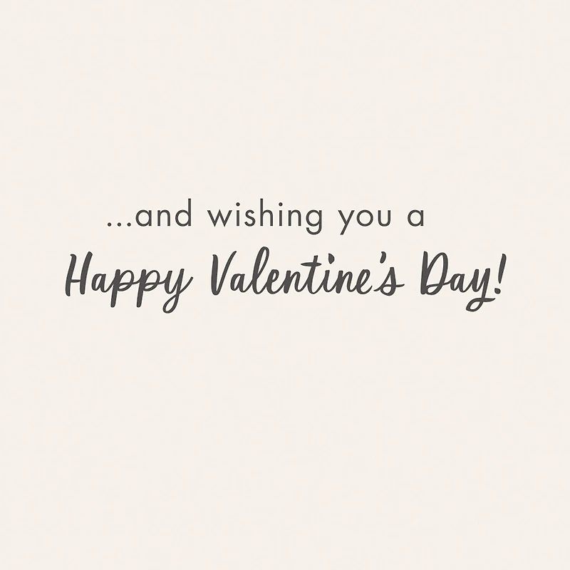 Heart-Shaped Thoughts Valentine's Day Card for only USD 2.00 | Hallmark