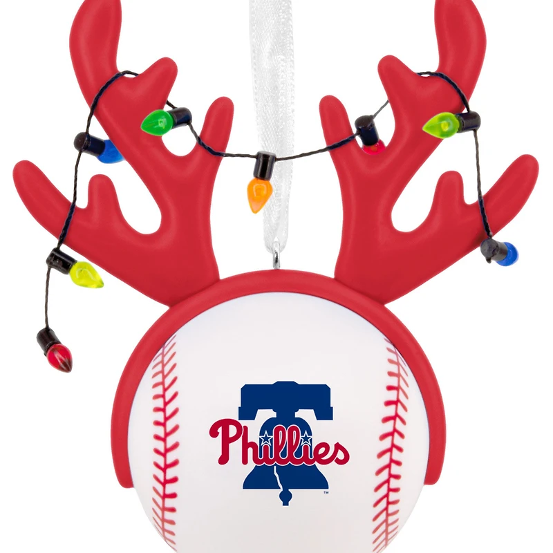 MLB Philadelphia Phillies™ Reindeer Baseball Hallmark Ornament for only USD 12.99 | Hallmark