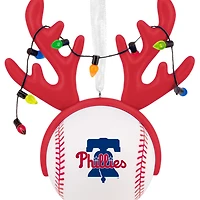 MLB Philadelphia Phillies™ Reindeer Baseball Hallmark Ornament for only USD 12.99 | Hallmark