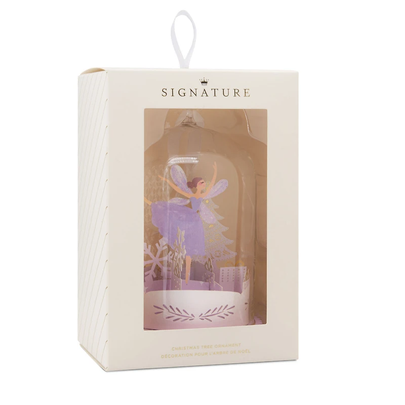 Signature Fairy Cloche Glass and Paper Hallmark Ornament for only USD 28.99 | Hallmark