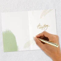 Blue and Green Brushstroke Thank You Card for only USD 5.99 | Hallmark