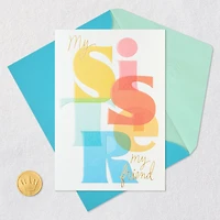 A Friend for Life Birthday Card for Sister for only USD 5.59 | Hallmark