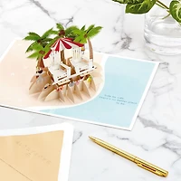 Tropical Beach Scene 3D Pop-Up Anniversary Card for only USD 12.99 | Hallmark