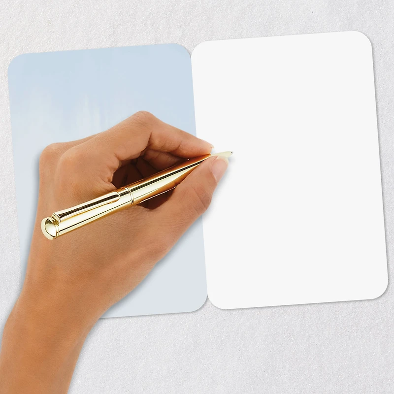 Hand Holding Flowers Sketch Blank Card for only USD 2.99 | Hallmark