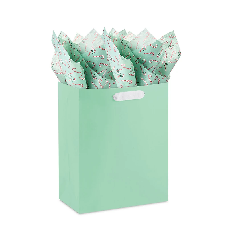 Peppermint-Scented Candy Canes on Green Christmas Tissue Paper, 4 sheets for only USD 2.49 | Hallmark
