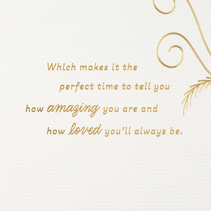 You're Amazing and Loved Christmas Card for Granddaughter for only USD 5.99 | Hallmark