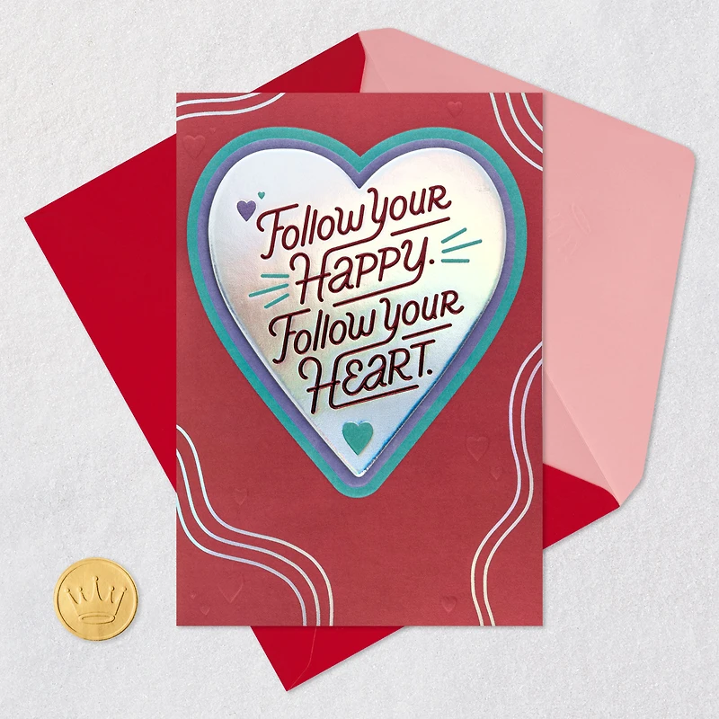 Follow Your Heart Valentine's Day Card for Kids for only USD 6.99 | Hallmark