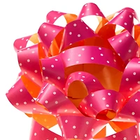 4.6" White Mini Dots on Pink Gift Bow for only USD 1.99 | Hallmark