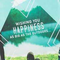 Happiness as Big as the Outdoors Birthday Card for only USD 4.59 | Hallmark