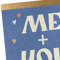 Me Plus You Forever Romantic Anniversary Card for only USD 5.59 | Hallmark