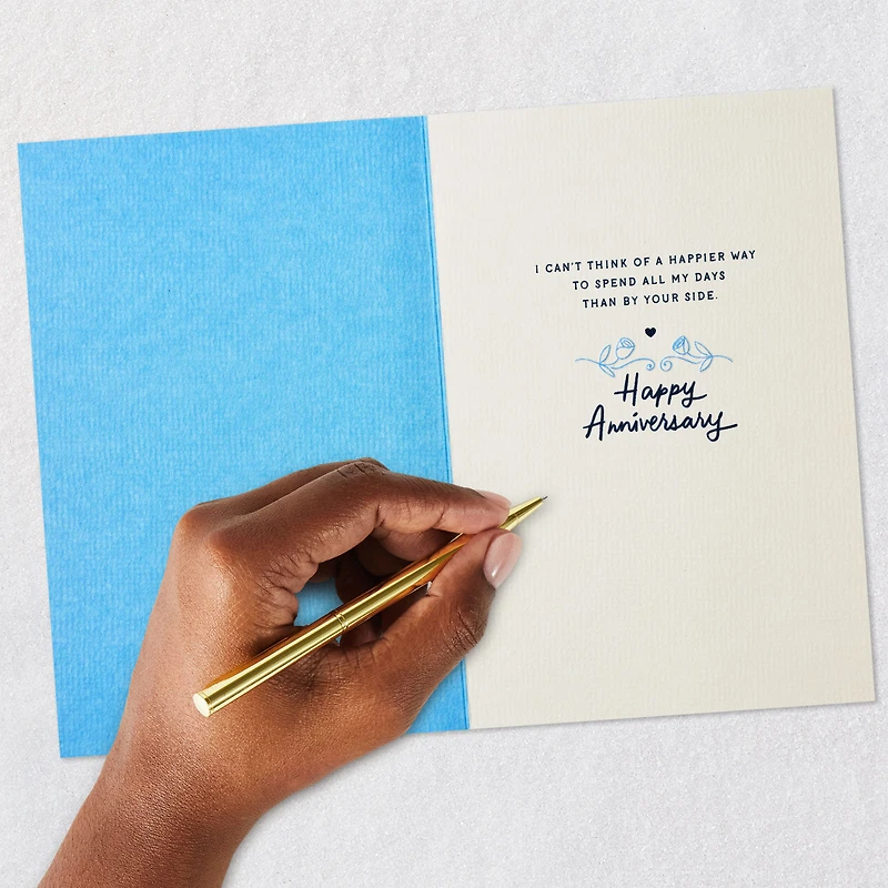 All My Days By Your Side Romantic Anniversary Card for only USD 5.59 | Hallmark