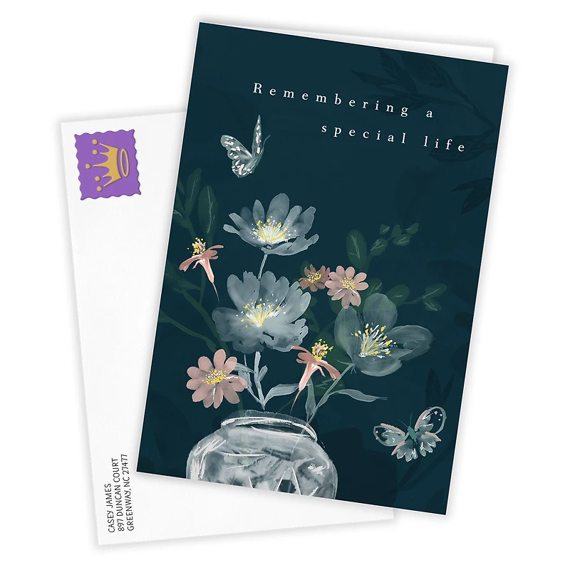 Remembering a Special Life Custom Sympathy Card for only USD 4.99 | Hallmark