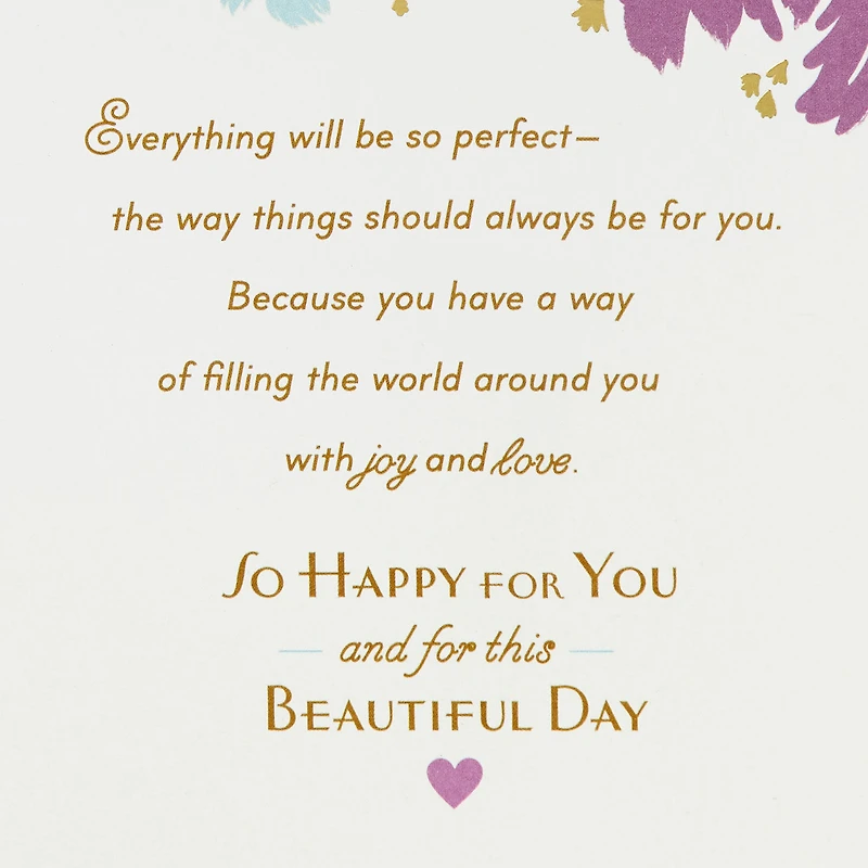 So Happy for You Wedding Card for Daughter for only USD 4.99 | Hallmark