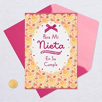 Hugs and Wishes Spanish-Language Birthday Card for Granddaughter for only USD 3.59 | Hallmark
