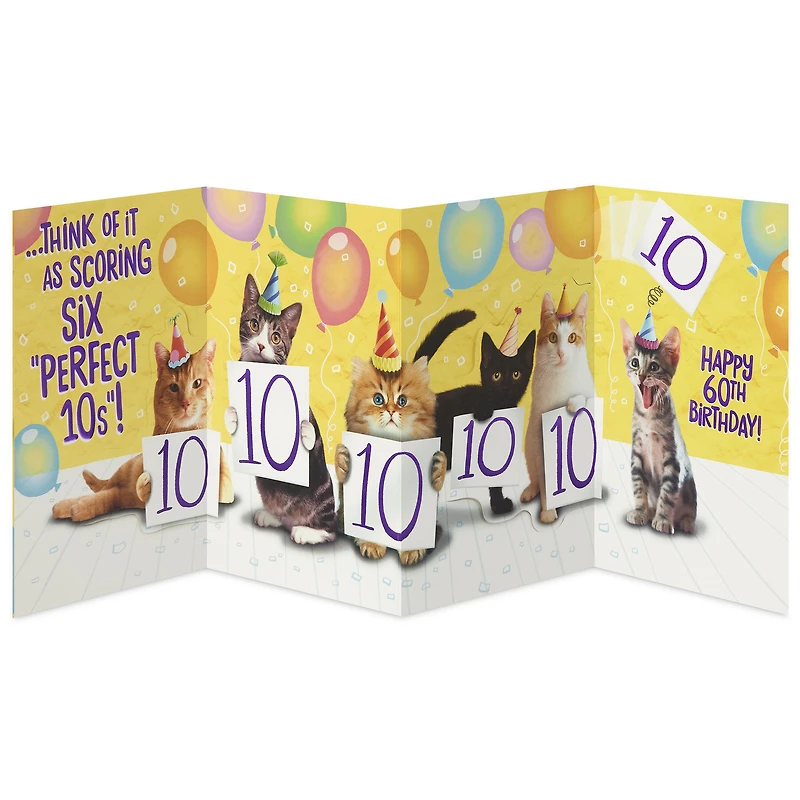 Six Perfect 10s Funny 60th Birthday Card for only USD 5.59 | Hallmark