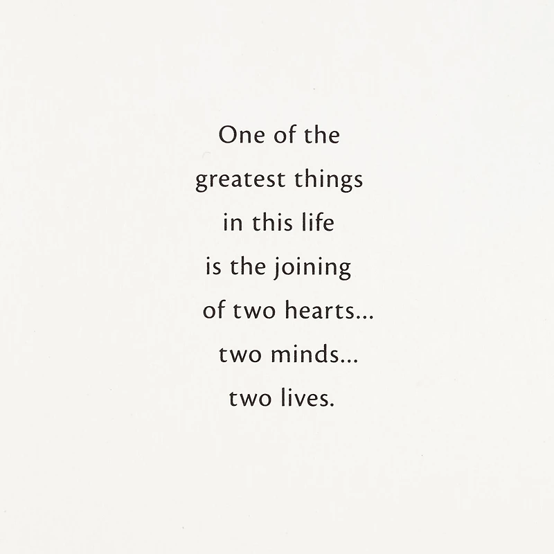 Mr. & Mrs. Linked Hearts Wedding Card for only USD 4.99 | Hallmark