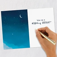 Just Ask the Heavens for a #!@*ing Break Funny Encouragement Card for only USD 4.49 | Hallmark