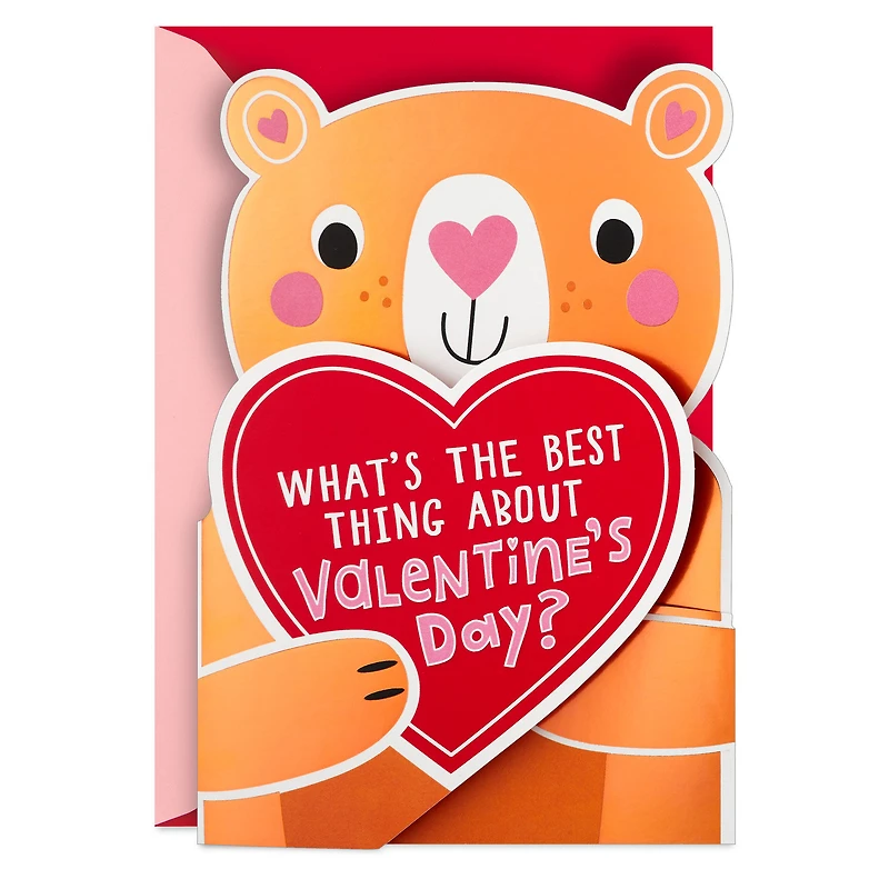 Bear Hug Musical Valentine's Day Card for only USD 7.99 | Hallmark