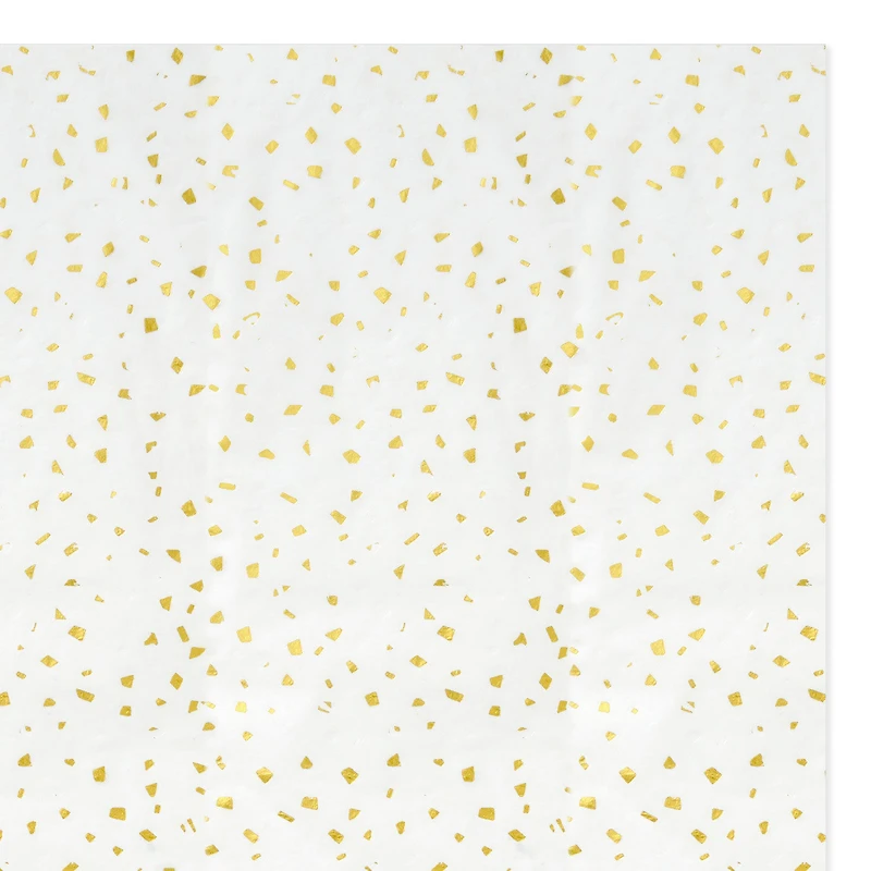 Gold Foil Flecks on White Tissue Paper, 4 sheets for only USD 2.49 | Hallmark