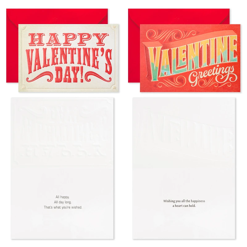 Vintage Signs Assorted Valentine's Day Cards, Pack of 24 for only USD 14.99 | Hallmark