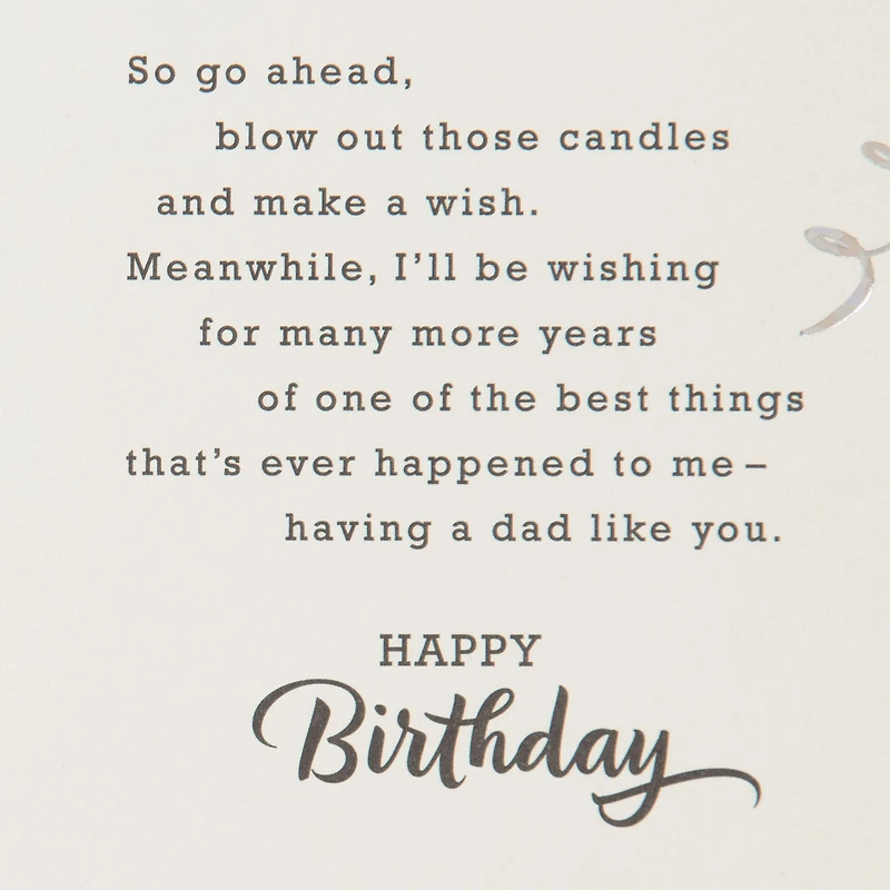 You Make a Difference in My Life Birthday Card for Dad for only USD 4.99 | Hallmark
