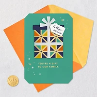 You're a Gift to Our Family Birthday Card for Father-in-Law for only USD 6.59 | Hallmark