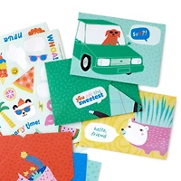 Animal Fun Fold-a-Note Assorted Mini Notes With Stickers Book for only USD 13.99 | Hallmark