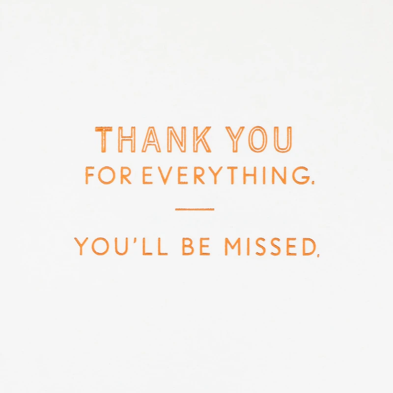 You'll Be Missed Goodbye Card for Coworker for only USD 5.99 | Hallmark