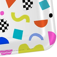 Scattered Shapes on White Dessert Plates, Pack of 8 for only USD 3.99 | Hallmark