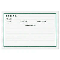 Classic Stripes Recipe Cards, Pack of 36 for only USD 7.99 | Hallmark