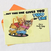Mooning Cats Funny Pop-Up Birthday Card From Both for only USD 4.99 | Hallmark