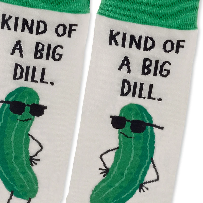 Kind of a Big Dill Novelty Crew Socks for only USD 12.99 | Hallmark