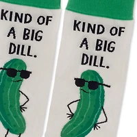 Kind of a Big Dill Novelty Crew Socks for only USD 12.99 | Hallmark