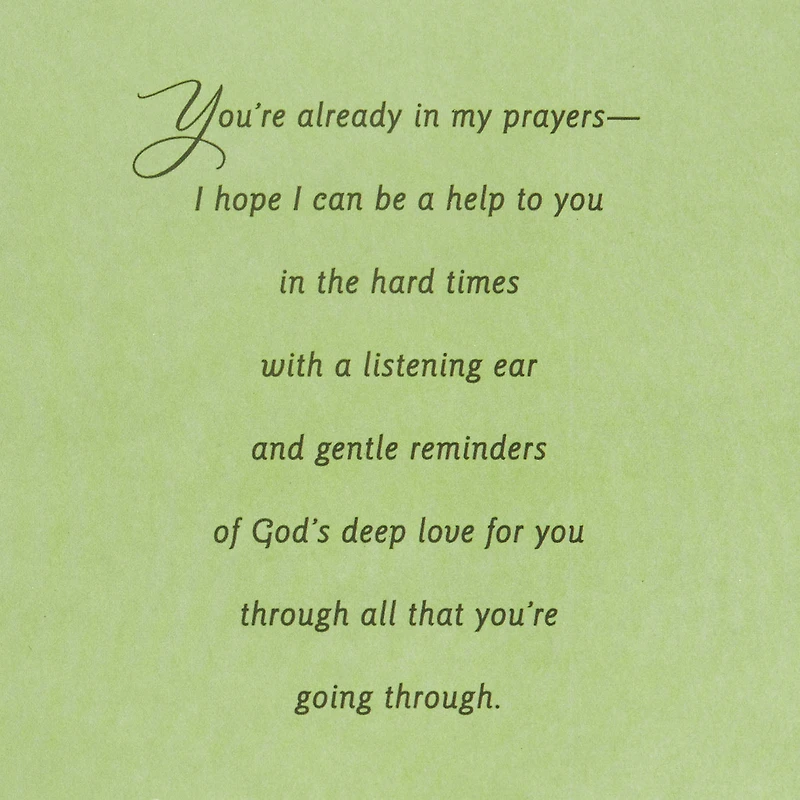 My Heart Grieves With You Religious Sympathy Card for Loss of Baby for only USD 3.99 | Hallmark